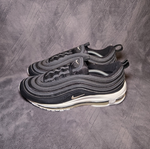 Nike Air Max 97 Shoes Mens Sz 8.5 Athletic Sneakers Trainers Black. - Picture 2 of 9